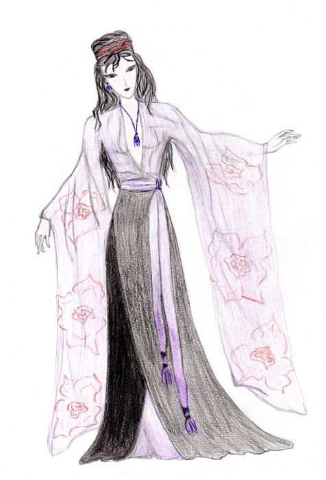 Woman In Kimono