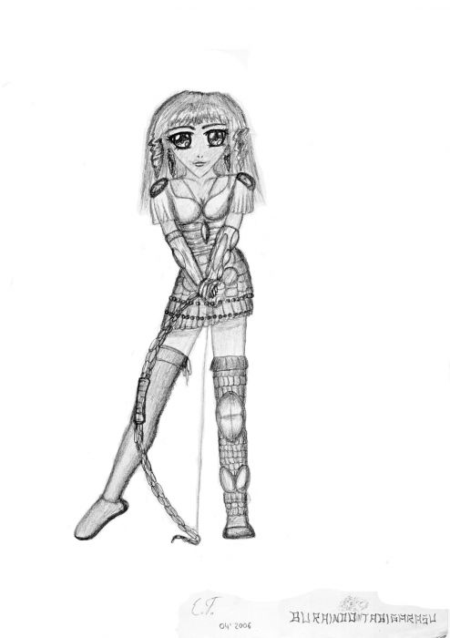 Big Headed Archer Girl