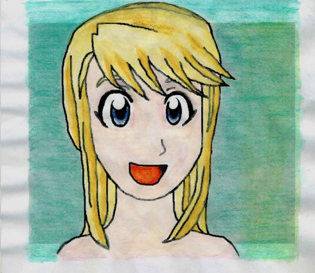 Computer Drawn Winry