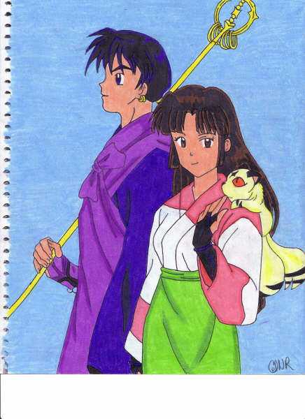 Miroku and Sango