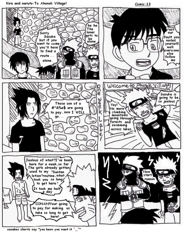 Comic13:to Ahonok Village!
