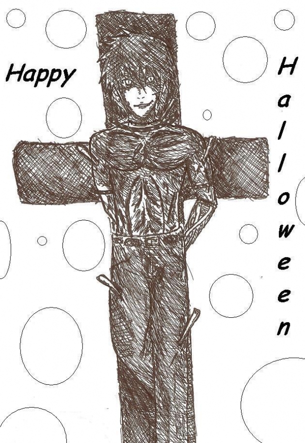 Happy Halloween(uncolored version)