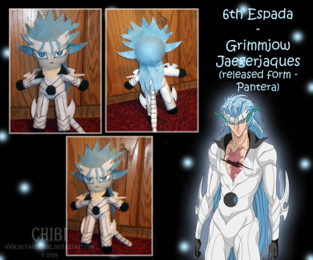 Grimmjow Plush - Released Form