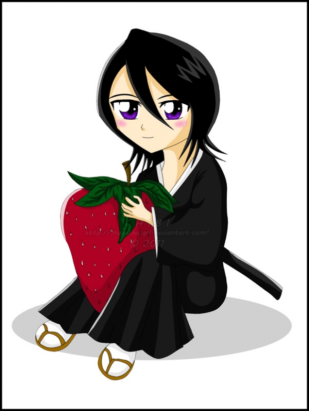 Rukia and her Strawberry