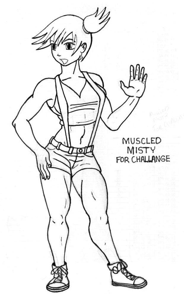 muscled Misty