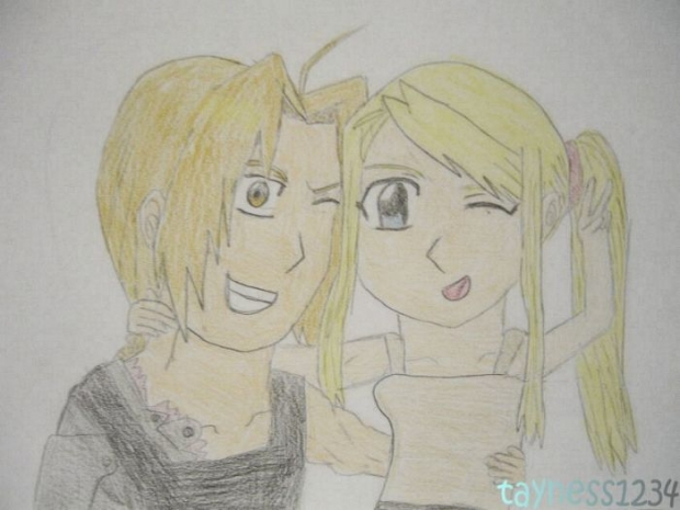 Ed And Winry!! ^.^