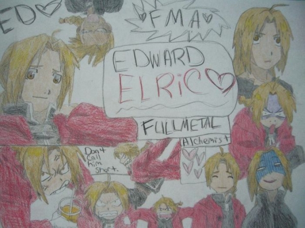 Collage Of Edward Elric