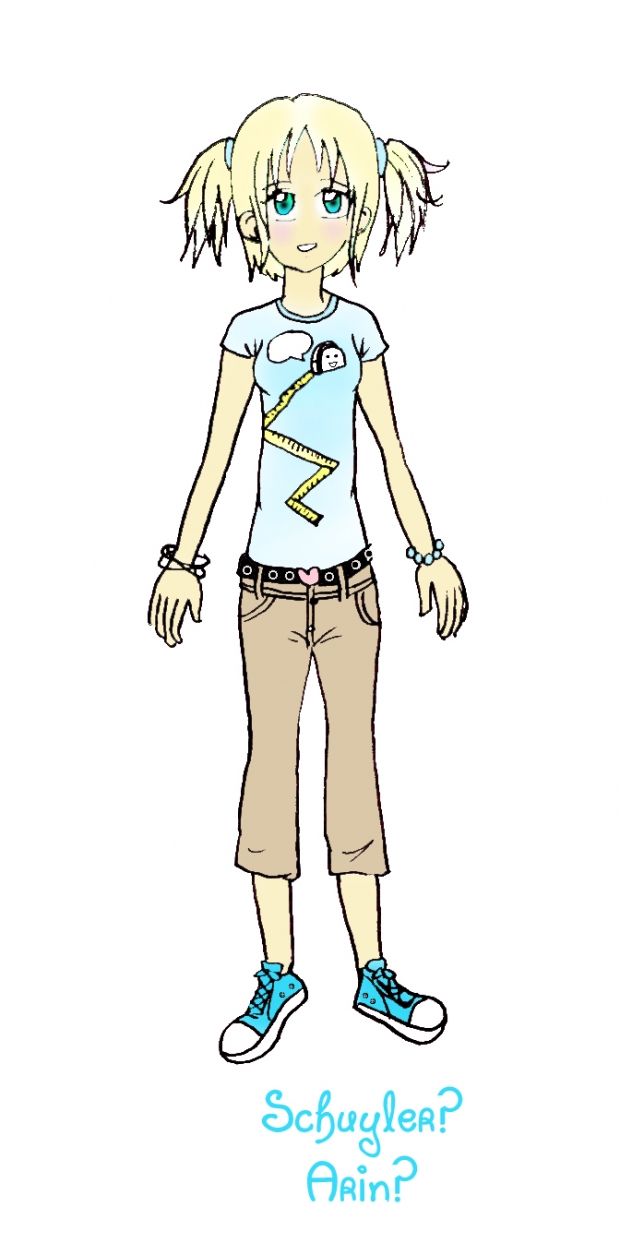 Schuyler Character Design