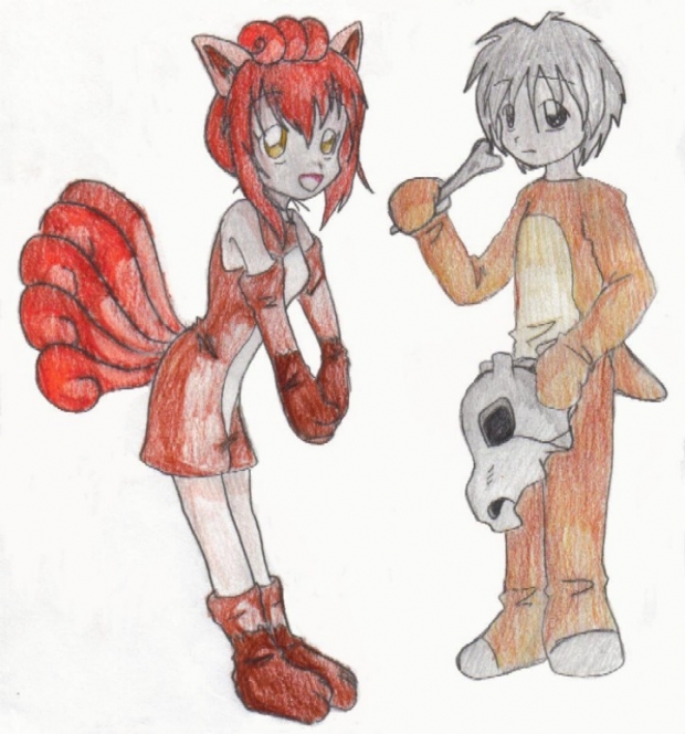 Vulpix And Cubone