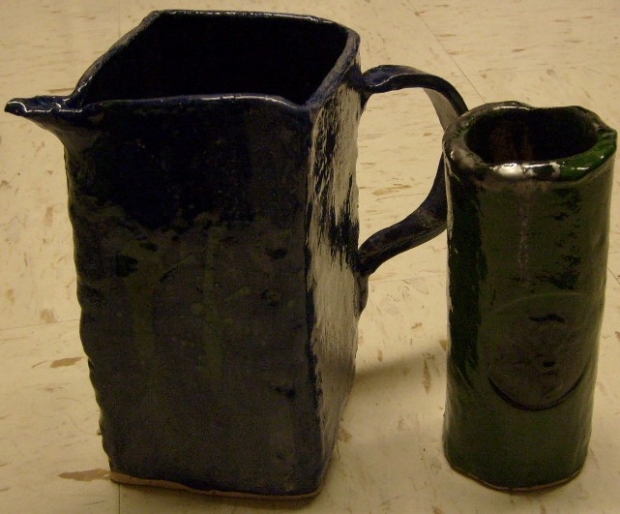 Pitcher and Vase