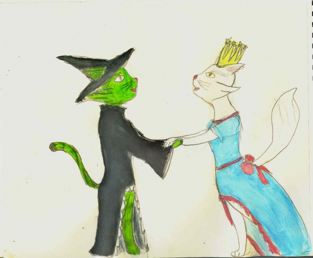 Wicked, Neko Elphaba and Glinda