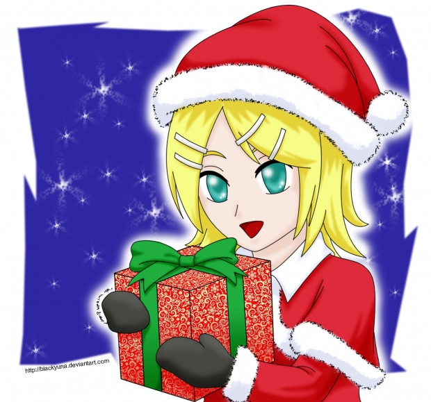 Merry Christmas from Rin Kagamine