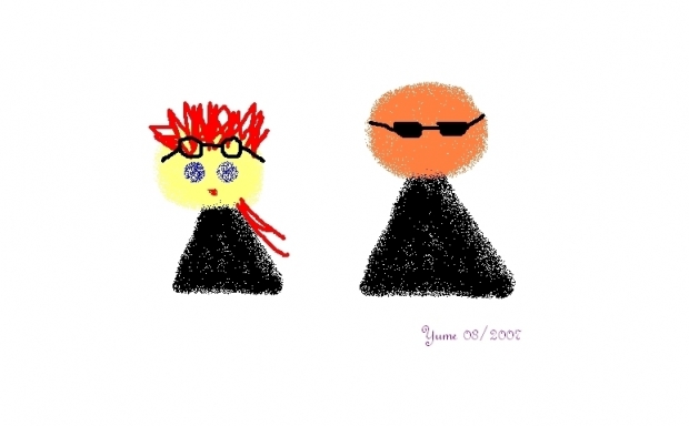 Reno and Rude chibified