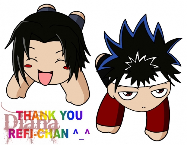 Plushie Hiei and Rose