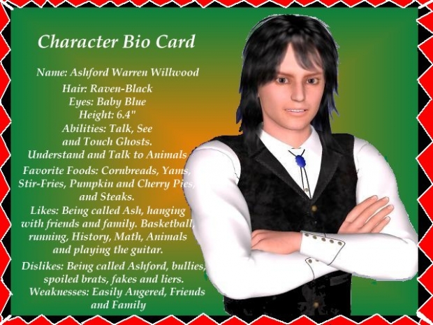 Ash's Bio Card