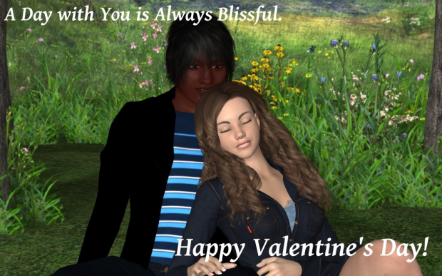 Relaxing with You, Happy Valentine's Day