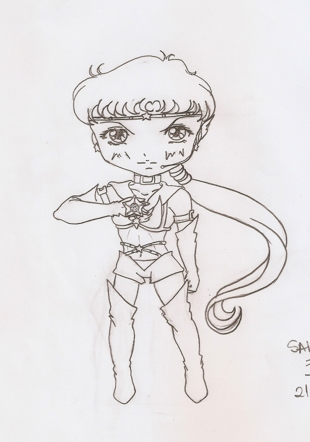 Chibi Sailor Star Fighter