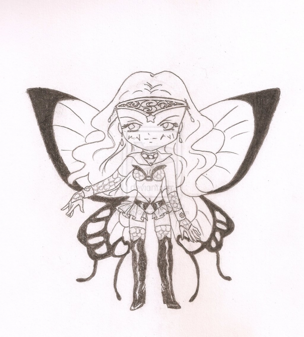 Chibi Sailor Heavy Metal Papillon