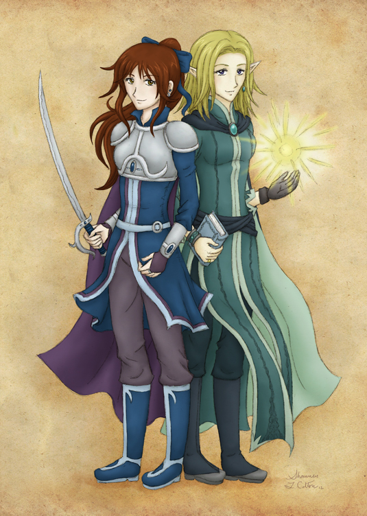The Legionnaire and the Elf-Mage