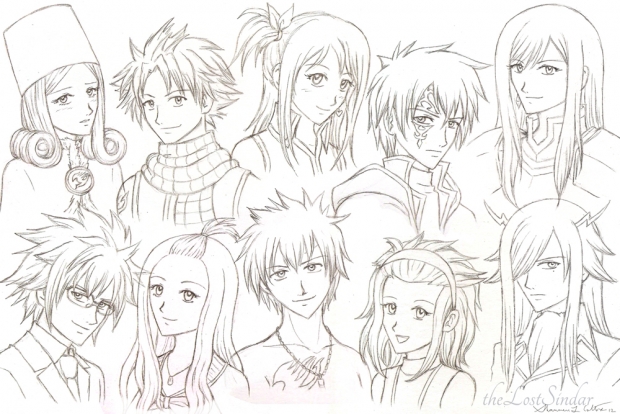 Fairy Tail Sketches