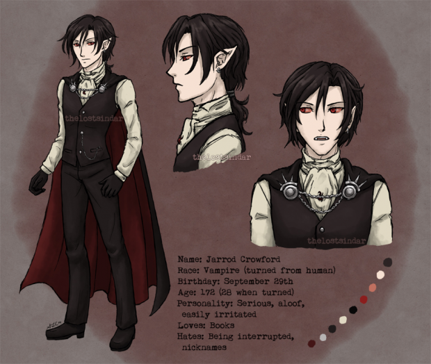 Reference Sheet: Jarrod Crowford