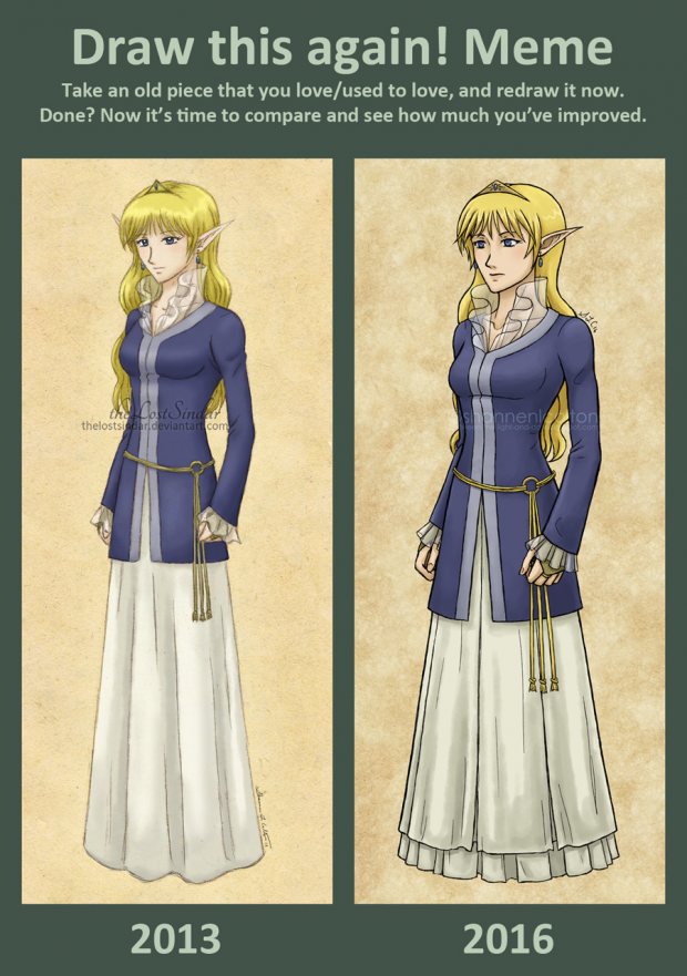 Draw this Again: Elysia