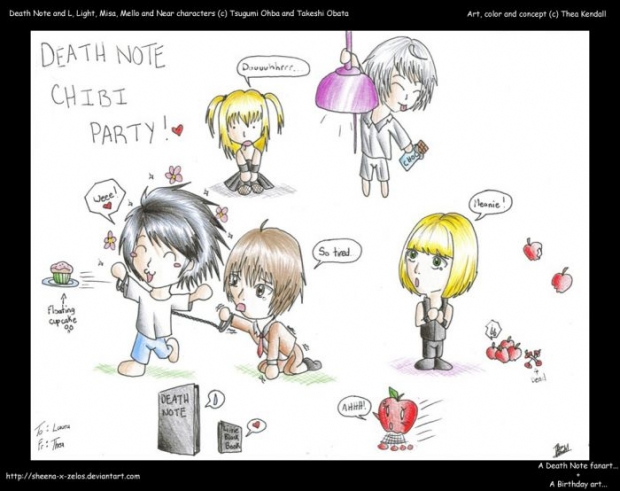 Death Note Chibi Party