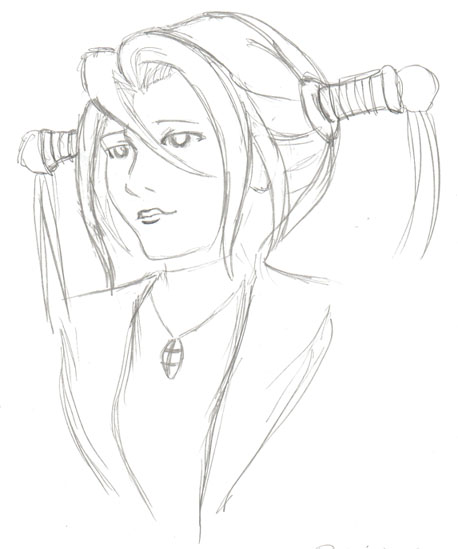 Robin Portrait Sketch