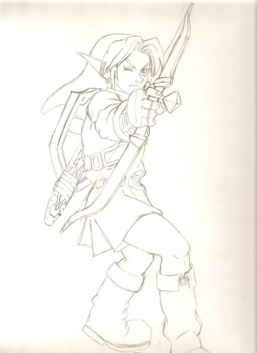 Link And Bow