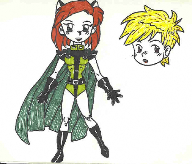 Super Girl And Random Dude