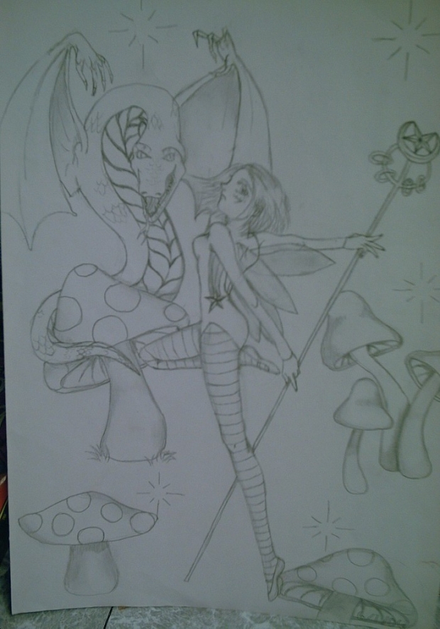 Fariys Dagons And Mushrums Oh My