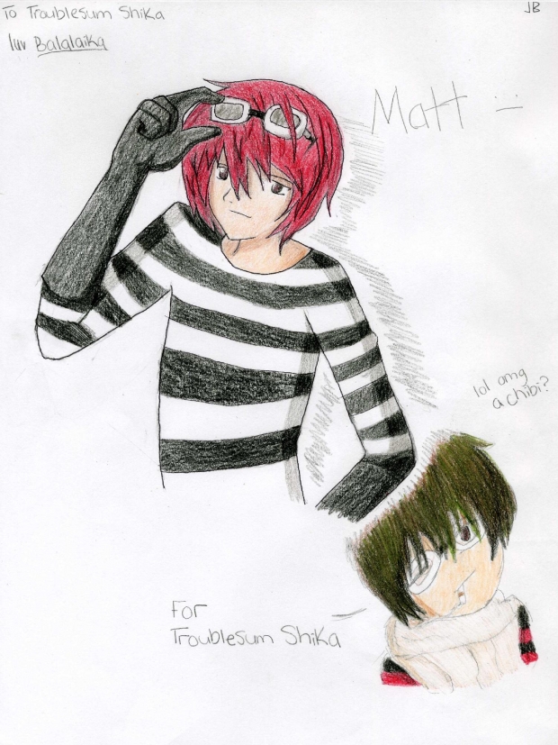 Art Trade: Troublesum Shika: Matt