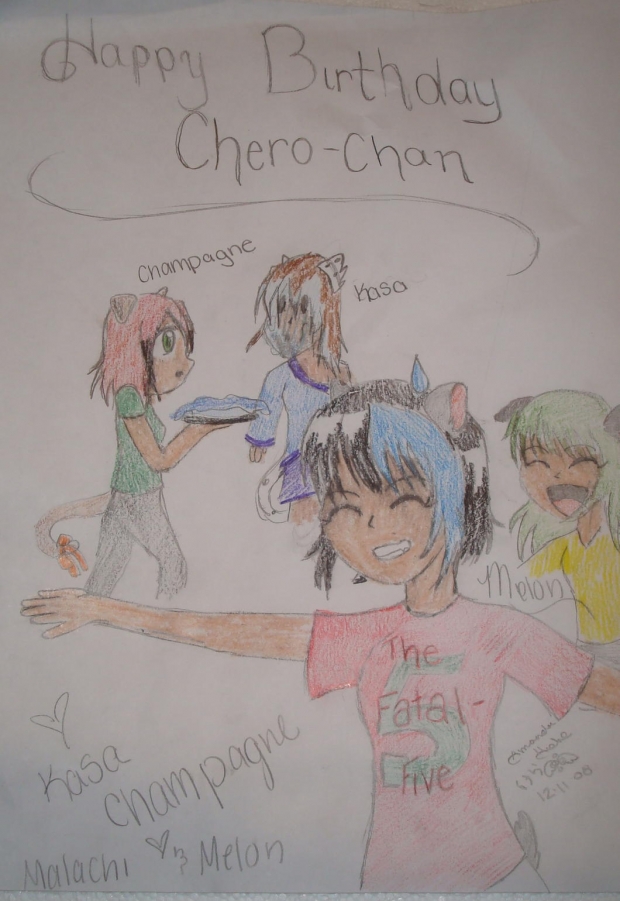 Happy belated birthday chero