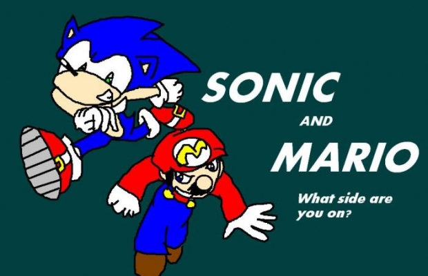 Mario Vs Sonic (cover)