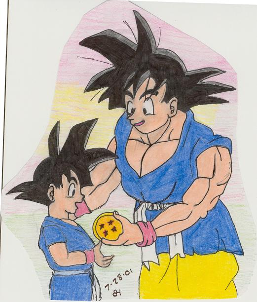 Goku And Great Grandson