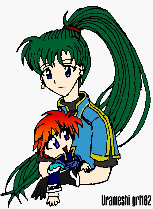 Chibi Eliwood And Lyn