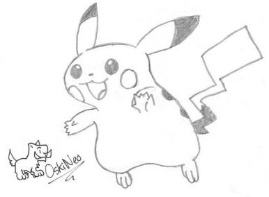 Pikachu - Quick Sketch