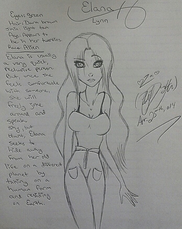 The Man Who Fell To Earth OC: Elana Lynn