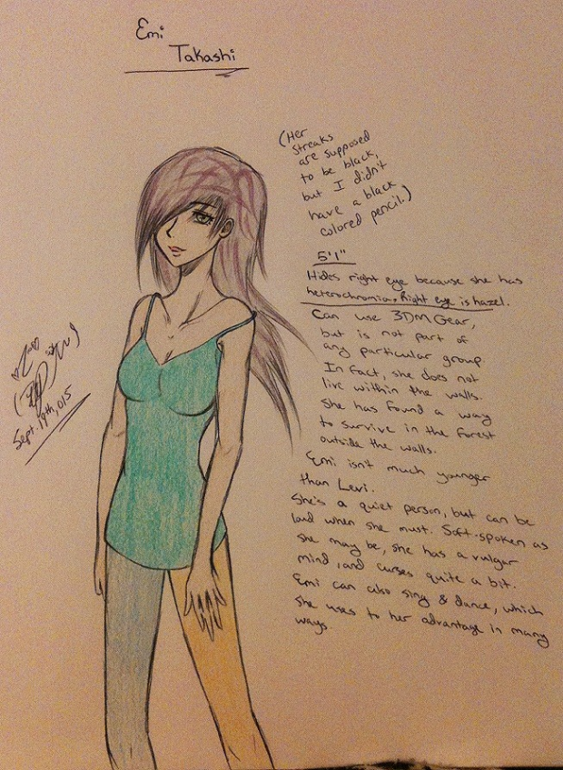 Emi Takashi (Attack on Titan OC)