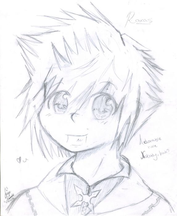 Roxas- Trying A New Style