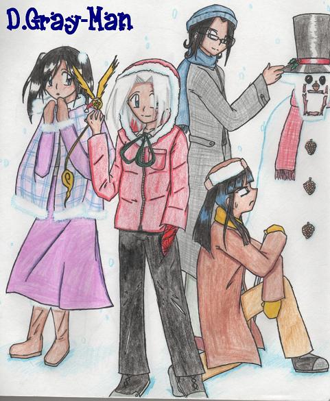 D.gray-man:one Snowy Day