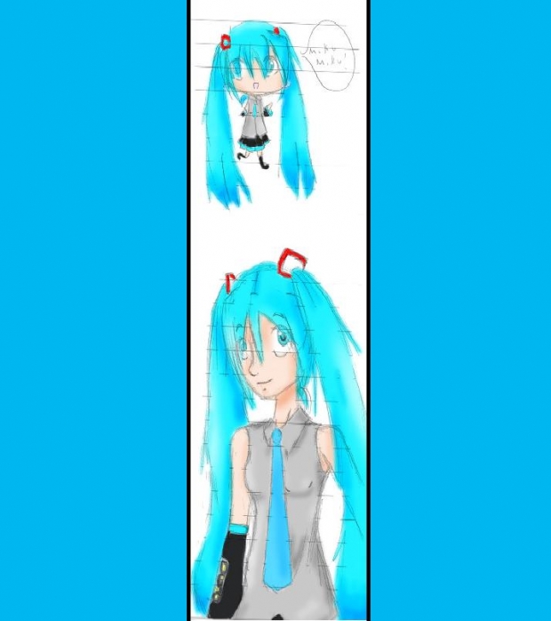 Miku Hatsune sketch
