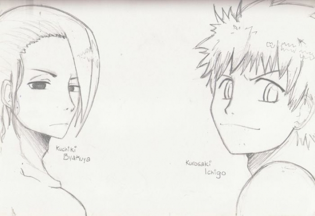 Byakuya And Ichigo