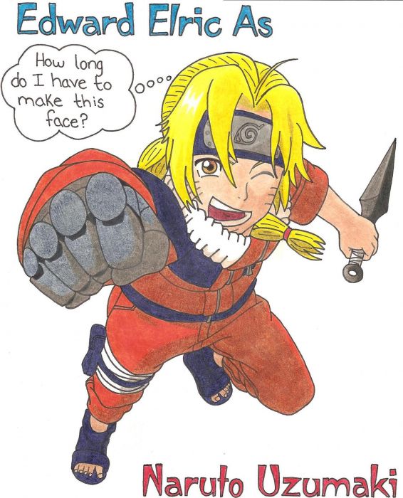 Ed As Naruto