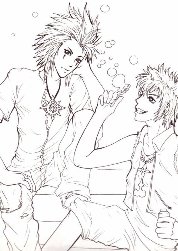Axel and Demyx