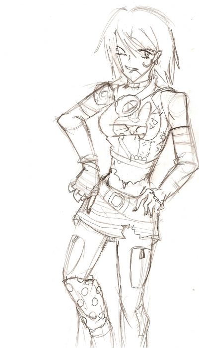 Exageration Of A Crazy Woman