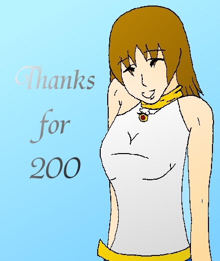 Thanks For 200 Hits