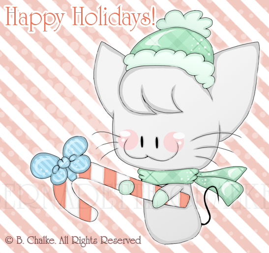 Happy Holidays Kitty