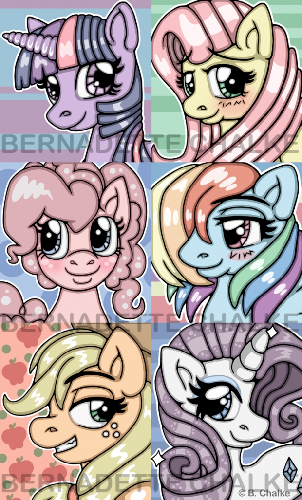 All 6 My Little Pony