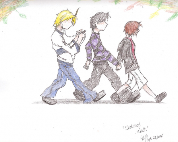 Group Walk Sketch
